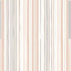Fototapeta premium Seamless pattern: Subdued Stripes, Thin, delicate stripes in soft pastels or neutral tones arranged in a minimalist pattern.