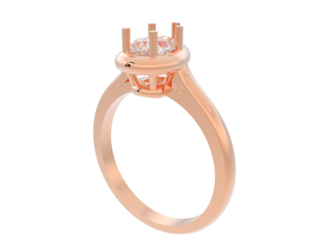 Jewelry isolated on background. 3d rendering - illustration