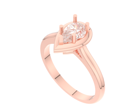 Jewelry isolated on background. 3d rendering - illustration