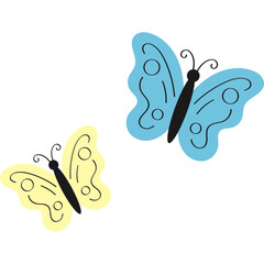 Cute Butterfly Illustration