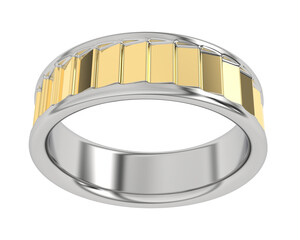 Jewelry isolated on background. 3d rendering - illustration