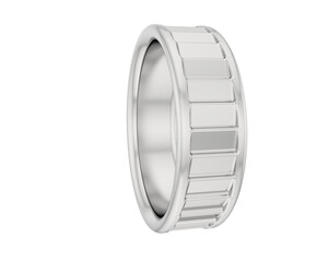 Jewelry isolated on background. 3d rendering - illustration