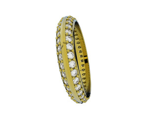 Jewelry isolated on background. 3d rendering - illustration