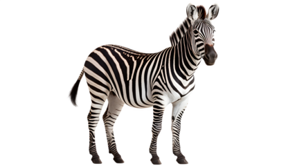 Zebra PNG, Wildlife, Zebra Image, Black and White Stripes, Safari Animal, Wildlife Photography, Grassland Habitat, Animal Close-up
