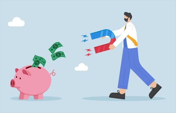 Monetary policy to control inflation, stimulating deposit to reduce money supply, financial measures concept,

