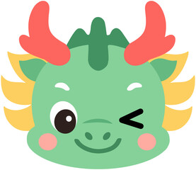 Cute Dragon Head icon