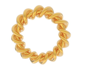 Jewelry isolated on background. 3d rendering - illustration