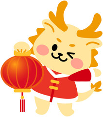 New Year Cute Zodiac Dragon icon