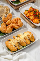 a side dish that is usually called fried food in Indonesia