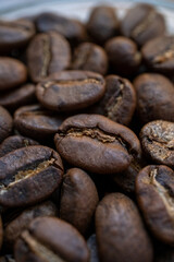 coffee beans macro