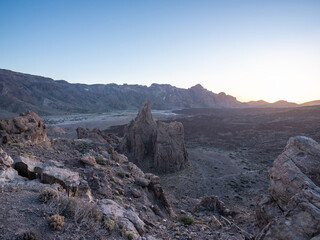 Landscape of Teide National Park