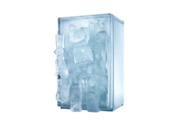 Modern Convenience: The Automatic Defrost Solution Isolated on Transparent Background