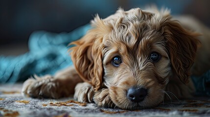 Golden Retriever Puppy Dog Hugging British, Desktop Wallpaper Backgrounds, Background HD For Designer