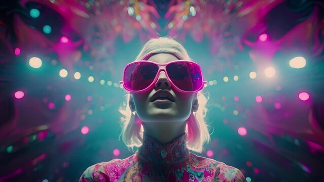 Prepare to have your senses shattered as this psychedelic video unleashes a barrage of mindaltering visuals and auditory delights.