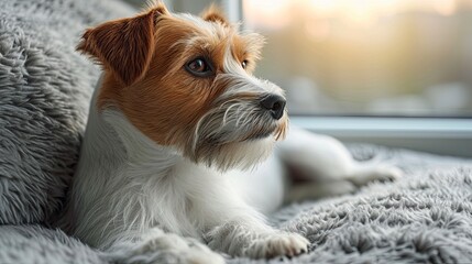 Dog Sitting Concept Happy Active Holding, Desktop Wallpaper Backgrounds, Background HD For Designer