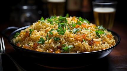 kerala pulav on wooden table surrounded with vegetables ,Pongal Day, Indian Pongal celebration, Indian Celebration