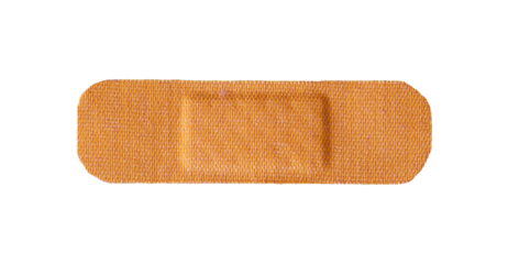 the wound plaster isolated element