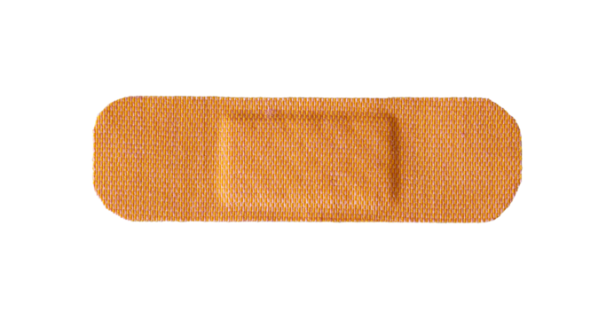 the wound plaster isolated element