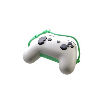 controller isolated on white