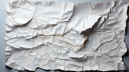 torn white paper