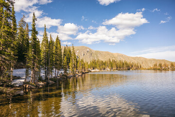 Diamond Lake in the Indian Peaks Wilderness, Colorado