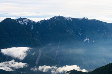 北岳から望む鳳凰山