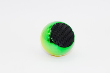 Bluetooth speaker image with selective focus