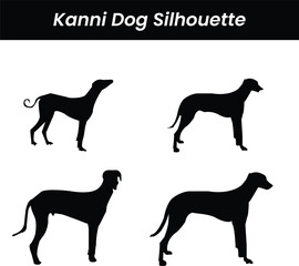 Little Dog Silhouettes