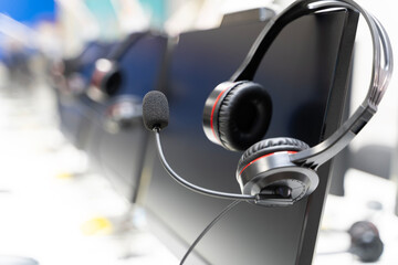 The headset is a standard piece of equipment for call center agents, and it allows them to...