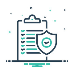 Mix icon for security policies