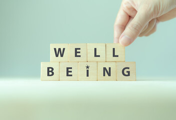 Employee wellbeing concept. Focused on the physical, mental, and emotional health of employees in the workplace.Implementing workplace wellness programs, create a positive and supportive work culture