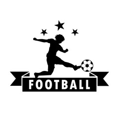 Fototapeta premium football premier league logo design 