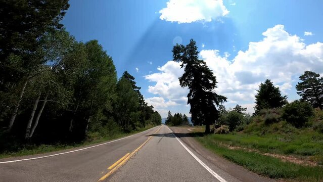 Colorado Driving 204 Crystal Creek Trailhead Hermits Rest Vista