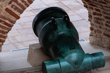 cannon in the castle