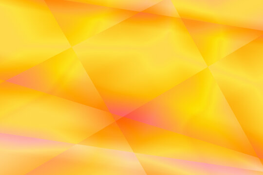 Abstract yellow triangles background design in bright golden and yellowish colors forming cool overlapping geometric shapes. Used as a wallpaper, a backdrop, or a  virtual image.