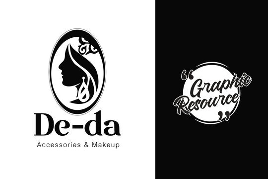 graphic resource logo design unique ideas black and white 014