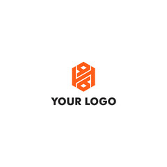 H,9,6 monogram logo concept