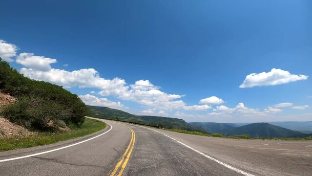Colorado Driving 205 Crystal Creek Trailhead Hermits Rest Vista
