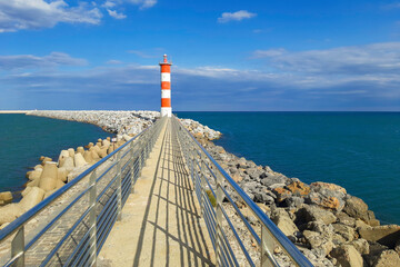 Phare de Port-La-Nouvelle, Occitanie, Aude, France