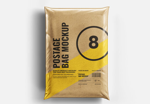 Postage Bag Mockup