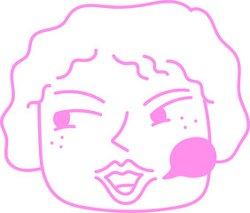 Social Media Reaction Character