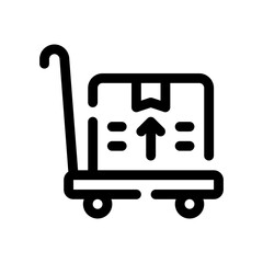 delivery line icon
