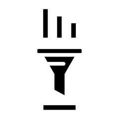 analytic glyph icon