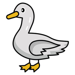  Quacking waterfowl with a charming waddle, found in various habitats around the world.