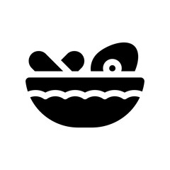 tteokbokki glyph icon