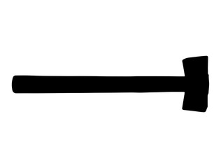 Vintage Tool silhouette vector art white background