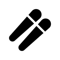 clipboard glyph icon