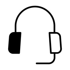 Law Support solid glyph icon