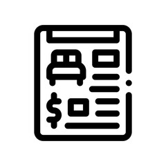 bill line icon