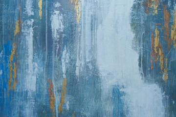 abstract background of brush strokes on the wall